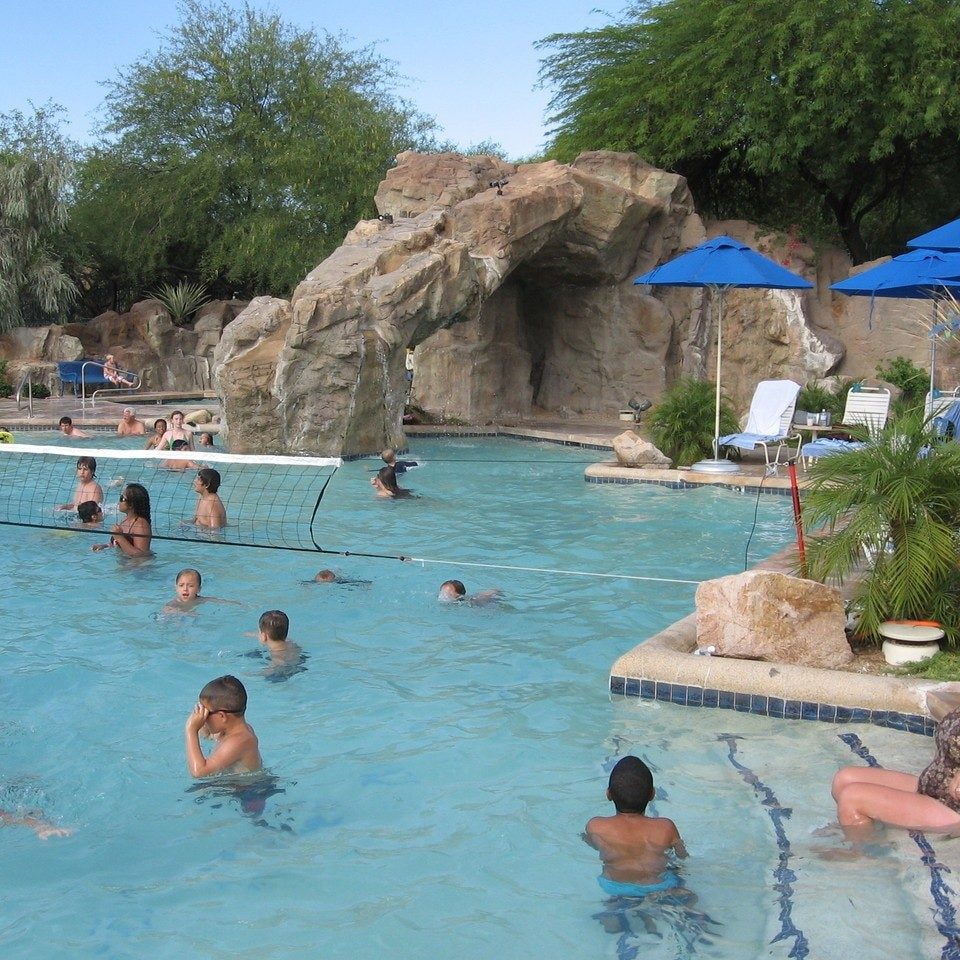 Custom Pool Volleyball Net System Cobra Net Systems