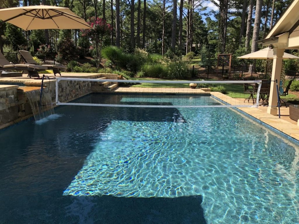 Custom Pool Volleyball Net System Cobra Net Systems