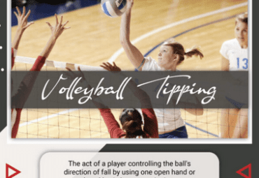 Info graphic: Ways To Improve Volleyball Tipping